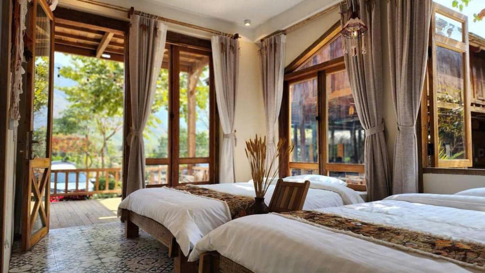 Mai Chau 4 Seasons Bungalow & Hotel 外观 照片